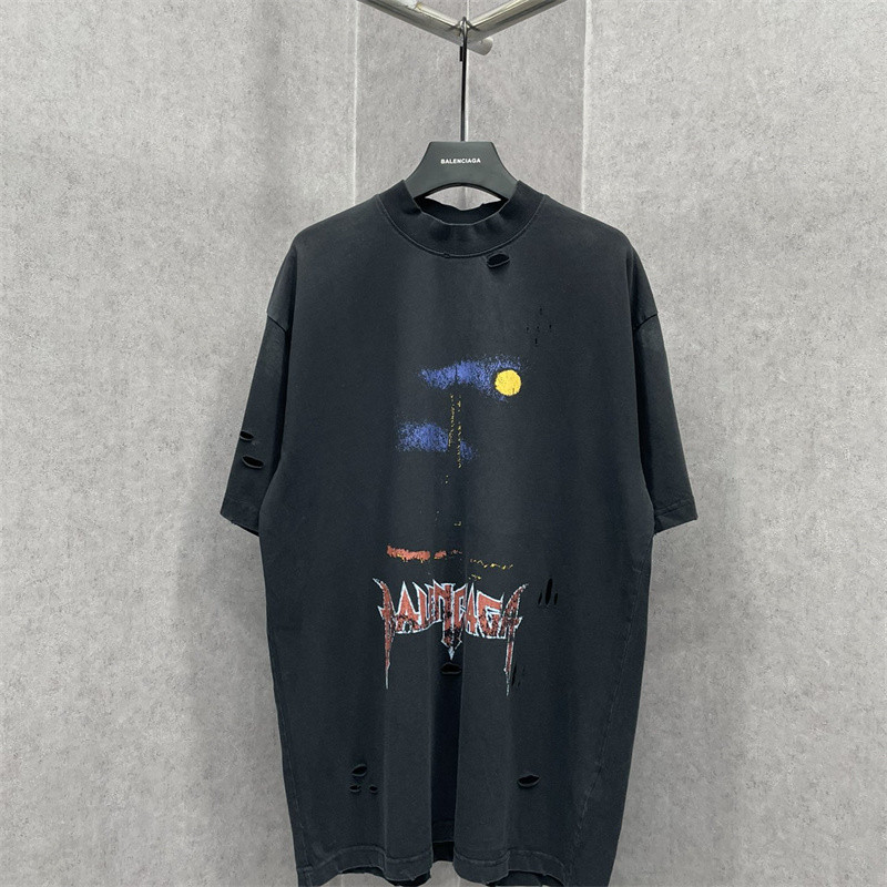 เสื้อยืดแขนสั้น ออกแบบหอไอเฟล สไตล์ใหม่ เหมาะกับชายและหญิง