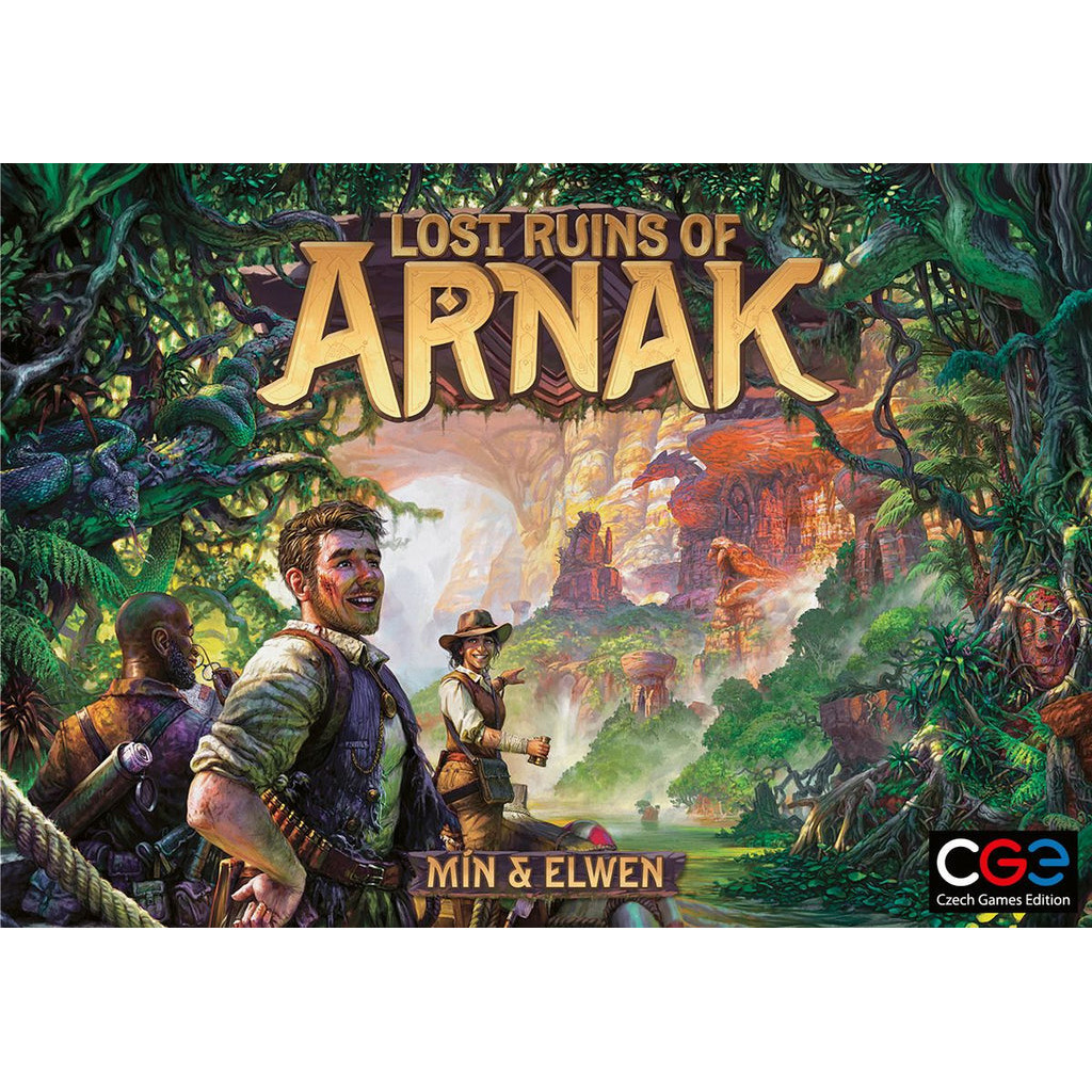 Lost Ruins of Arnak deck-building worker placement board game