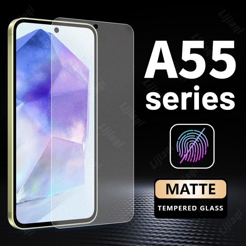 ฟิล์มกระจกนิรถัย แบบด้าน เหมาะกับการเล่นเกมส์ สำหรับ Samsung Galaxy A15 A25 A35 A55 A05 A05S