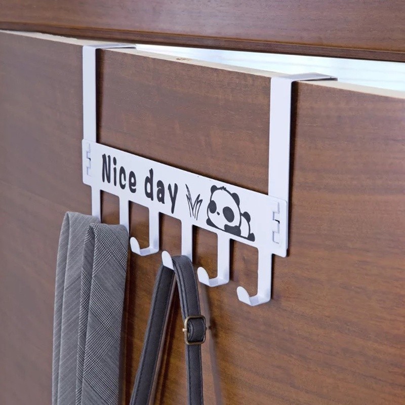 ที่แขวนของหลังบานประตู เก็บของใช้ทั่วไป มี 2 สี #T-0007