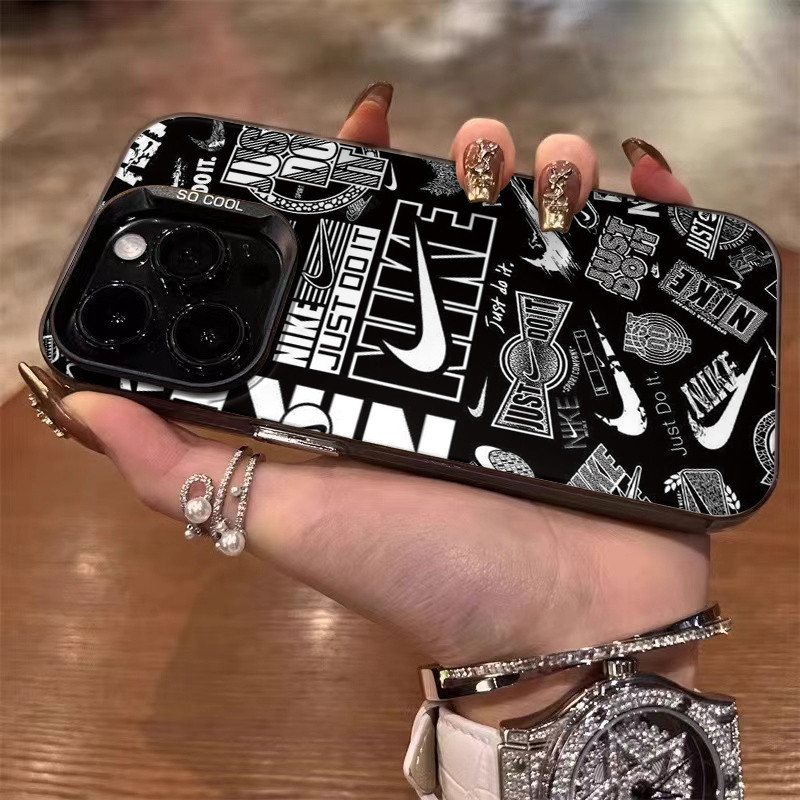 เคสไอโฟน 15/14/13/12/11 Pro max หรูหรา สปอร์ต อินเทรนด์ กันกระแทกอย่างแรง Compatible Case iPhone 11,12,13,14,15,16,11PM,12PM,13PM,14PM,15PM,16PM,16Plus,X/Xs, XR,7 +,8Plus