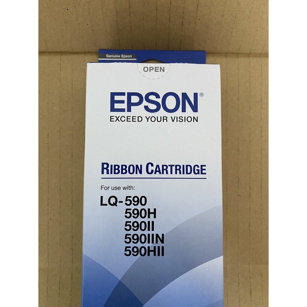 Epson S015589 ตลับหมึกพร้อมใช้ ของแท้ ใช้ได้กับเครื่อง LQ-590/590H/590II/590IIN/590HII