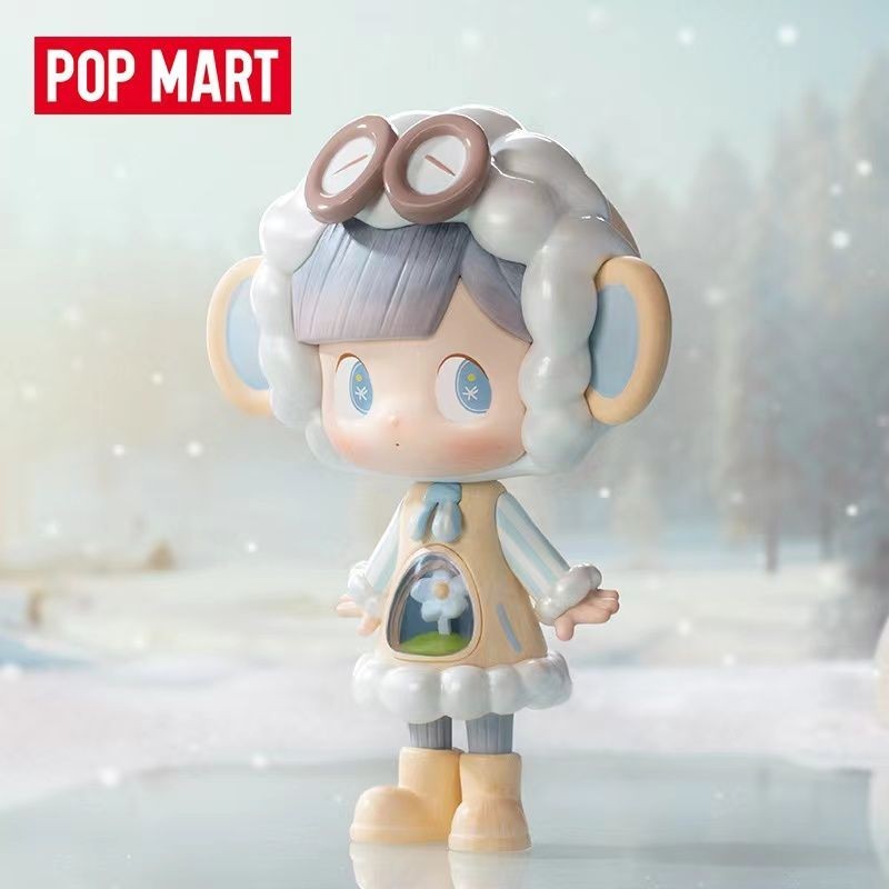 ของแท ้ Pop Mart LiLiOS City Wild Boy Series รูปอินเทรนด ์ เล ่ นของขวัญเครื ่ องประดับ