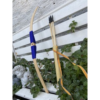 Gold ของเล่นเด็ก ธนูไม้ หัวลูกยาง ขนาดปีกประมาณ 60 ซม.** คละ…