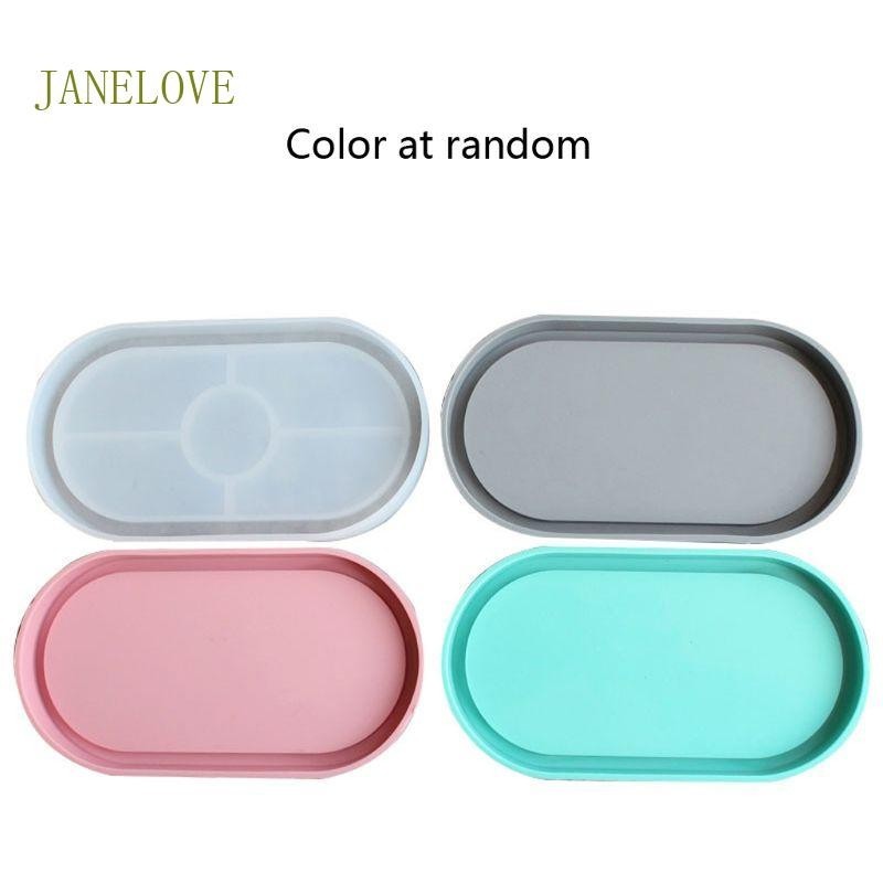 Jlove Coaster เรซิ่นแม่พิมพ์ซิลิโคนรูปไข่ Coaster แม่พิมพ์อีพ็อกซี่เรซิ่นหล่อแม่พิมพ์
