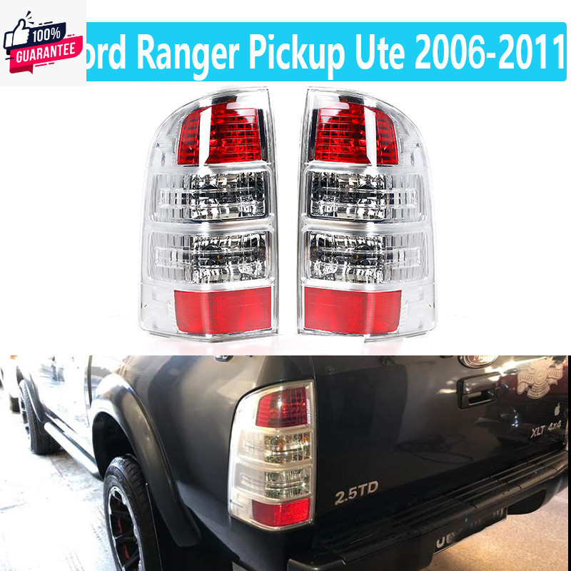 ไฟท้าย for Ford Ranger 2006-2011 ฟอร์ด เรนเจอร์ year  ไฟท้าย พร้อมขั้ว และหลอดไฟ Tail light Tail lamp Ford  with Bulbs ร
