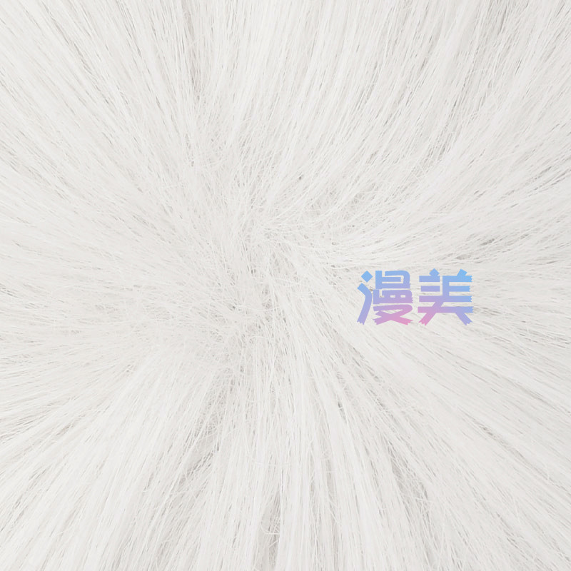 Anime Tokyo Ghoul Ken Kaneki Cosplay Wig 30cm Short Silver White Wigs Heat Resistant Synthetic Hair - รูปที่ 3