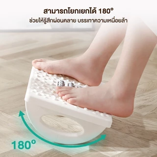 ปลีก/ส่ง ที่พักเท้าใต้โต๊ะ ใต้โต๊ะ เพื่อสุขภาพ บรรเทาการเมื่อยล้าฝ่าเท้า เหมาะสำหรับสำนักงานและห้องนอน