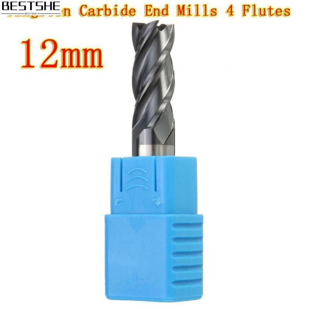 {bestshe}Milling Cutter CNC Carbide End Metal Machining Tool Mill Carbide End Durable