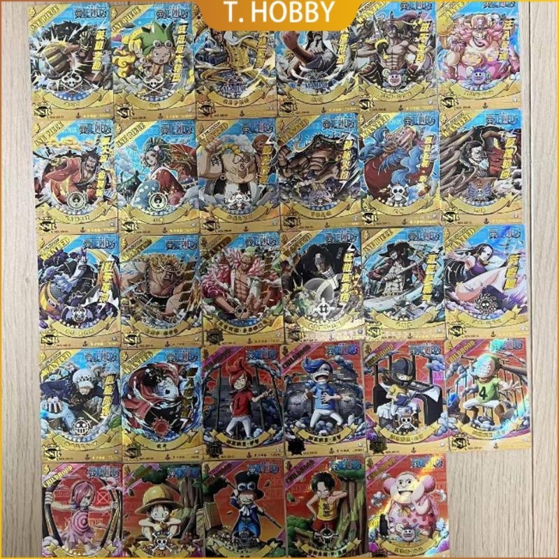 กระเป๋าใส่บัตร ลายการ์ตูนอนิเมะ One Piece SSR Luffy Empress Brook Chopper Nami ของแท้