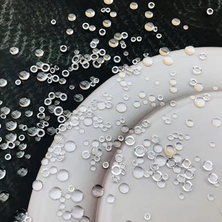 เล ็ บอุปกรณ ์ ตกแต ่ งเล ็ บแก ้ วคริสตัลรอบหยดน ้ ําโปร ่ งใส Dewdrops DIY ขนาดผสม KOUDAN
