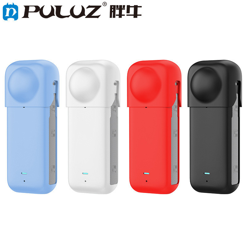Puluz สําหรับ Insta360 X4 เคสซิลิโคนกันฝุ ่ นเต ็ มตัว