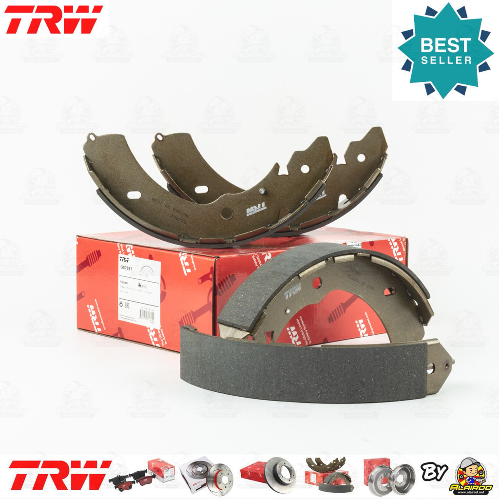 TRW ผ้าเบรคหลัง Colorado, Corolado 2WD, 4WD ตัวเตี้ย-สูง ทุกรุ่น 2012-2020 CHEVROLET TRW GS 7887
