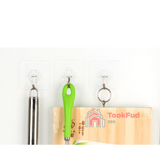 ตะขอแขวนติดกำแพง ไม่ต้องเจาะ ตะขอติดผนัง ติดผนัง ตะขอเหนียวที่สุด ตะขอติดผนังอเนกประสงค์ tf99