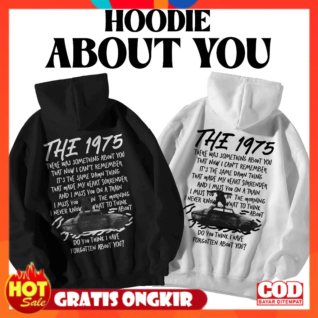 [ต้นฉบับพรีเมี่ยม] [HOODIE AESTHETIC] ABOUT YOU THE 1975