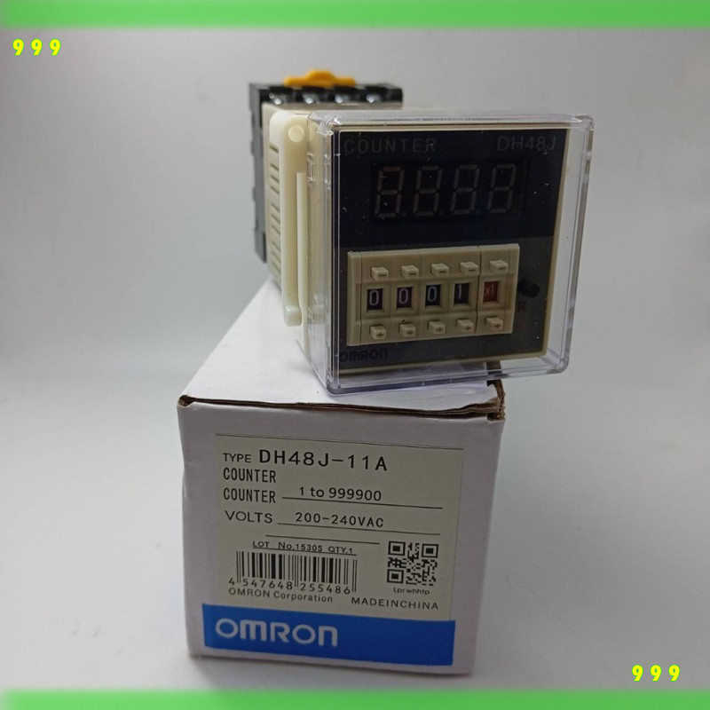 DH48J-A DH48J-11A  ไฟ220v. 220vac เคาท์เตอร์นับจำนวน 11ขา ของใหม่ มือ1พร้อมส่ง จากไทย