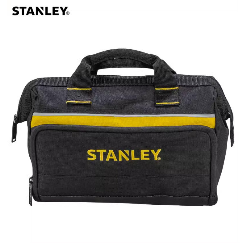 Stanley 12 นิ้ว 1-93-330 600 Denier Plumbers ช่างไฟฟ้ากระเป๋าเครื่องมือแบบพกพากระเป๋าเก็บเครื่องมือ
