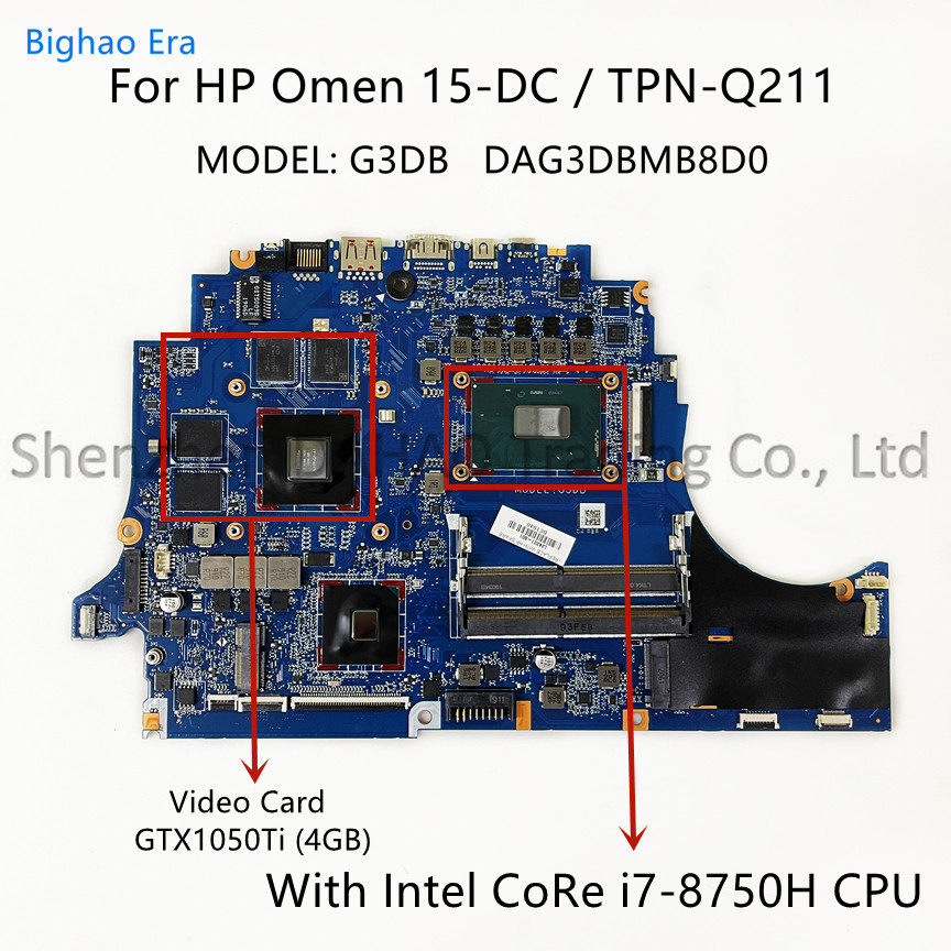 HP/HP TPN-Q211 Omen 15-Motherboard DAG3DBMB8D0 L24331-601