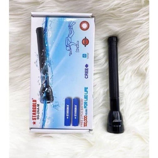 STAR GOLD SG-1AA 2AA [SG-2AA] TORCH LIGHT JAPAN จัดการกระเป๋าแสงได้