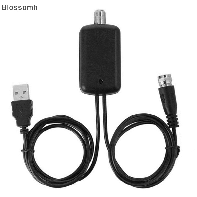 Blossomh Digital HDTV สัญญาณเครื ่ องขยายเสียง Booster สําหรับสายเคเบิลทีวี Fox เสาอากาศ HD Channel 25db ใหม ่