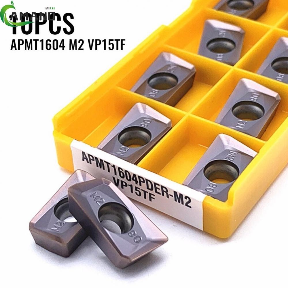 【AMANDA】Superior Quality and Reliable Performance APMT1604PDER M2 VP15TF Carbide Inserts