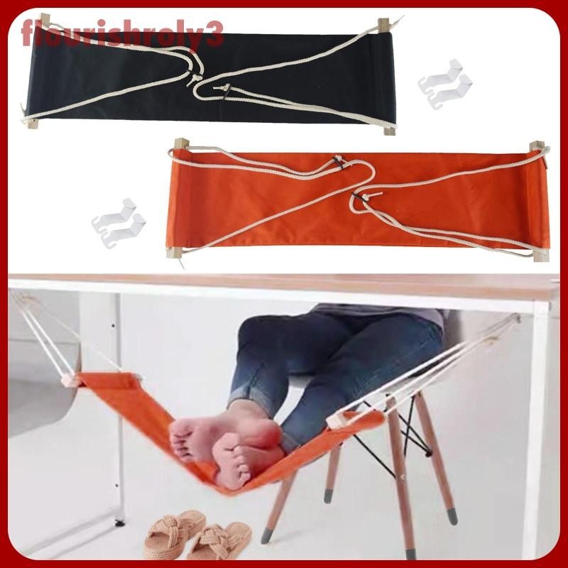 [Flurish] Foot Heel Hammock Leg Rest เพื่อผ่อนคลายเท้าของคุณสบายเครื่องบิน Footrest Foot Rest สําหรั