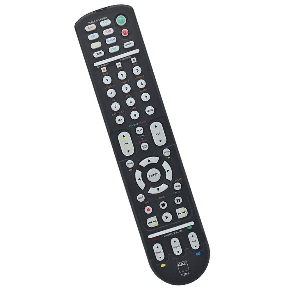 ใหม่ HTR 2 Universal Learning Remote สําหรับโฮมเธียเตอร์ NAD S170 T743 T754
