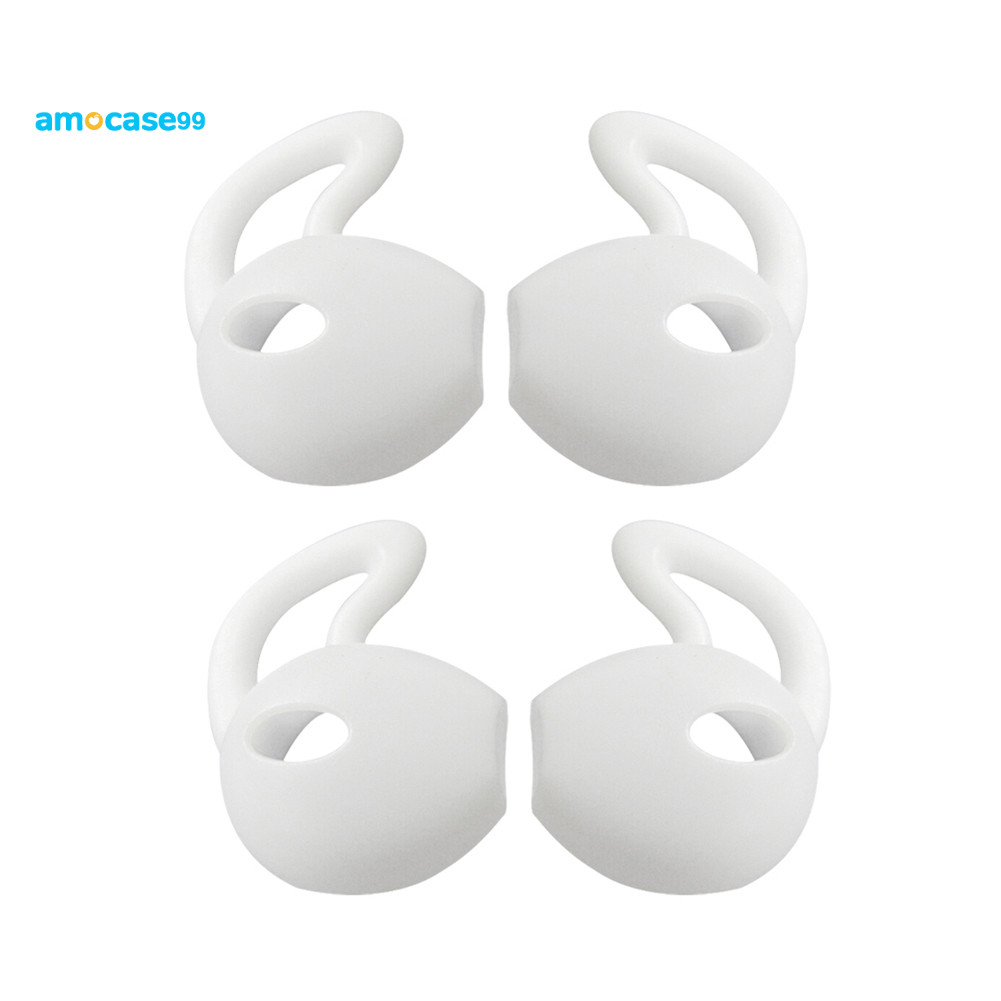 Amocase99 4 ชิ้น In-Ear Eartips หูฟังหูฟังหูฟังสําหรับ AirPods iPhone 7