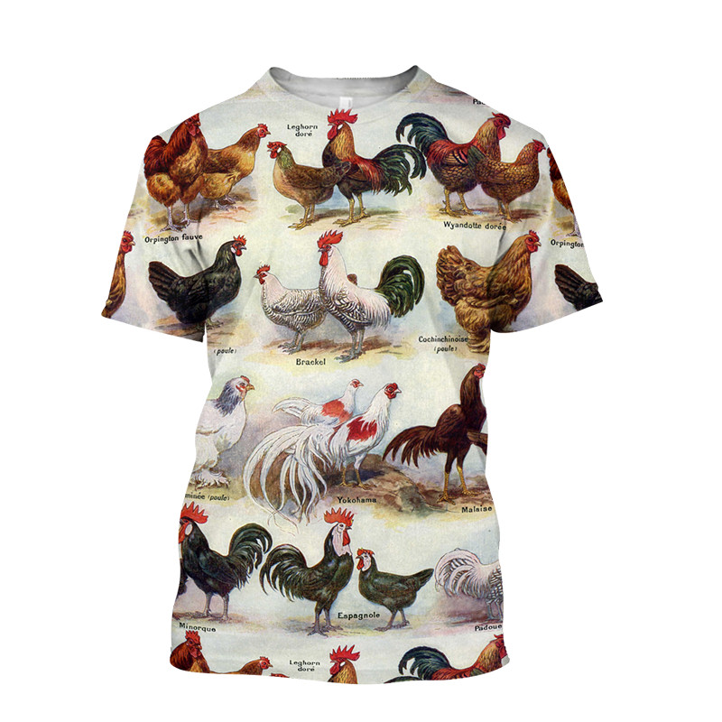 3d Stag พิมพ์ผู้ชายและผู้หญิงเสื้อยืดลําลองแขนสั้น streetwear top unisex แฟชั่นฤดูร้อน