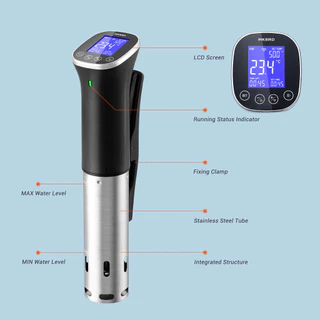INKBIRD ISV-300W WiFi หม้อหุงช้า ควบคุมผ่านแอปพลิเคชัน กันน้ำ เหมาะสำหรับทำสเต็กในครัวของคุณ