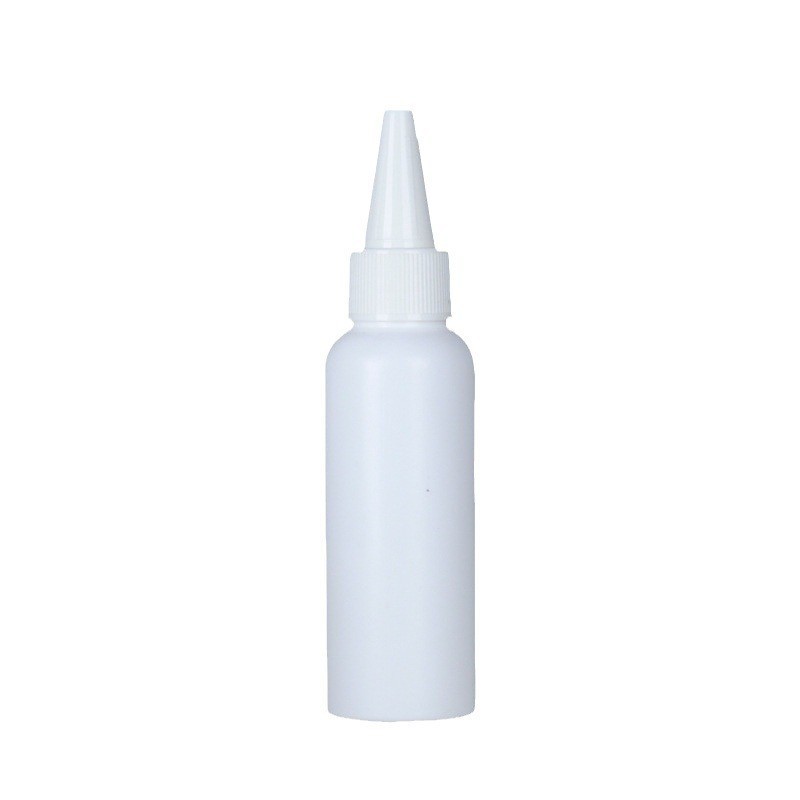 30 50 100 มล. สีขาวชี้เม็ดสีขวดหมึกบีบบรรจุทาสีจ่ายขวดพลาสติก