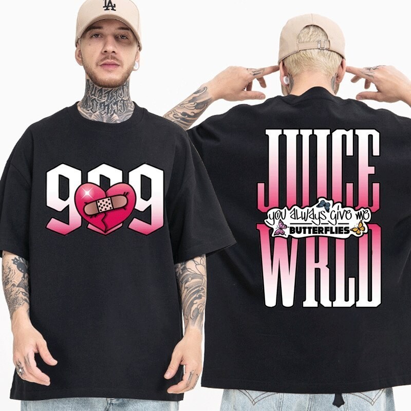 ใหม่ [New] Plus Size T-Shirt Rapper Juice Wrld Legends Never Die Juice Memiliki Sesuatu Untuk Dikata