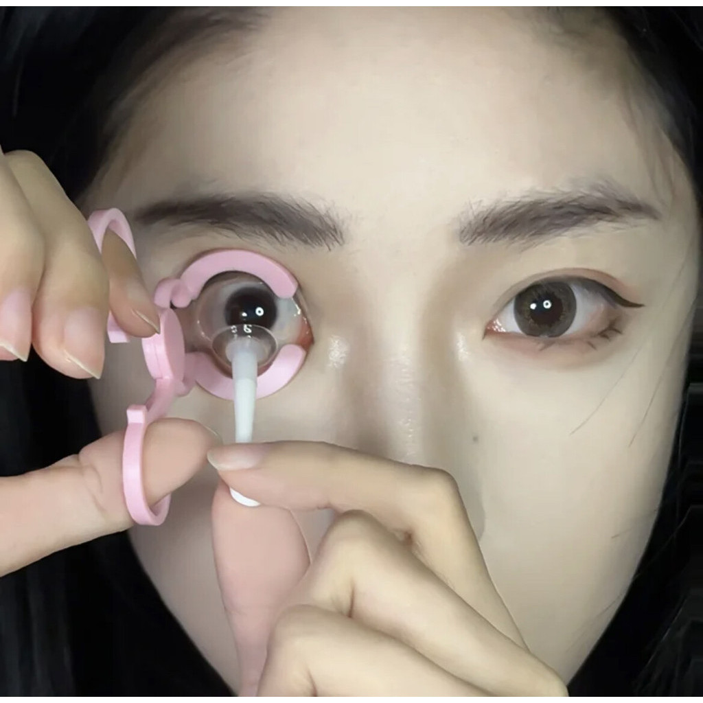 น้ำยาล้างคอนแทคเลนส์ที่เปิดตาสำหรับคอนแทคเลนส์เครื่องมือกำจัดคอนแทคเลนส์ใช้คอนแทคเลนส์อย่างปลอดภัย (พร้อมส่งในไทย)