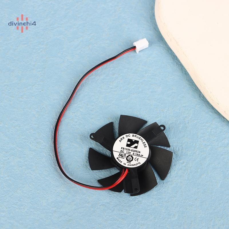<divinehi4>กราฟิกการ์ดพัดลมระบายความร้อนสําหรับR7 430 FD5010U12S 12V 0.22A 47 มม.39*39*39 มม.2.5Pinพ
