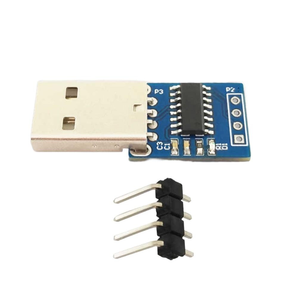 1pcs Serial Port to Standard USB HID คีย์บอร์ดและเมาส์อุปกรณ์ CH9329 โมดูล