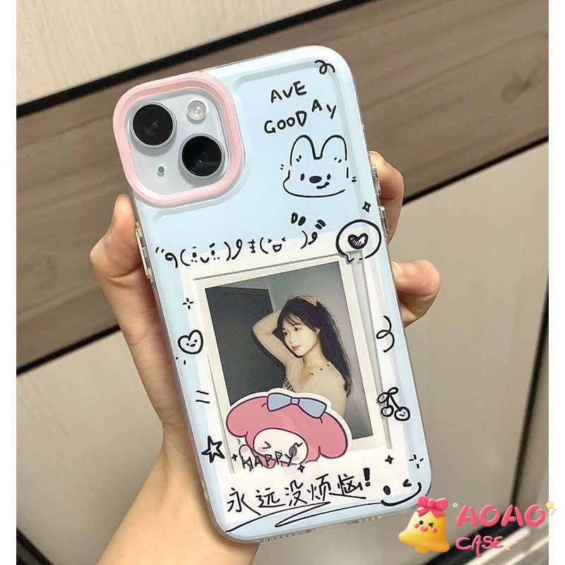 เคส Samsung A14 A05S A05 A12 A06 A15 A13 A03 A04 A23 A51 A50 A53 A33 A54 A34 A24 A32 A20 A04 A30 กรอบรูปลูกสุนัขน่ารัก - รูปที่ 4