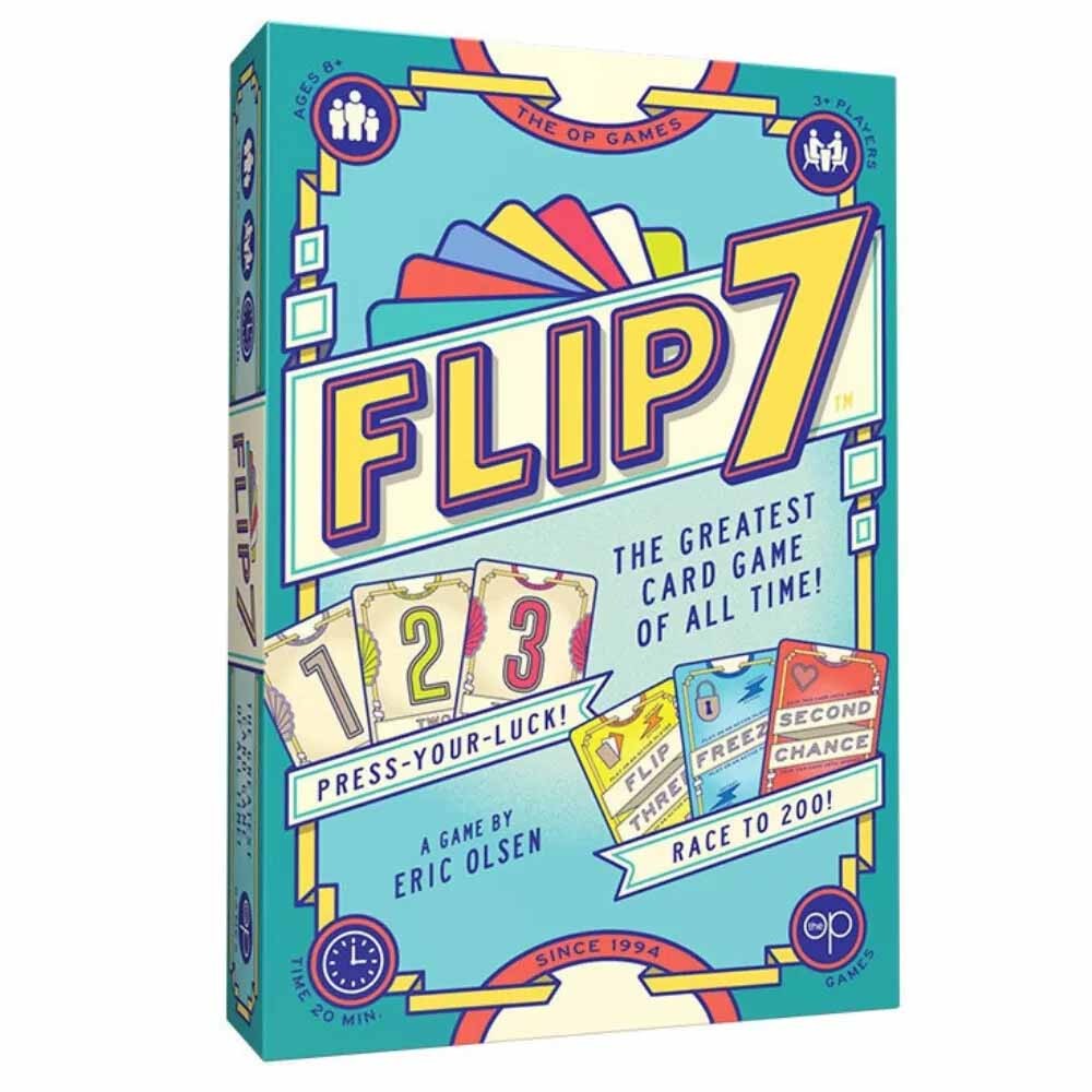 Card Game Flip 7 Luck Strategy Game Fast-Paced Addictive Card Game Board Game