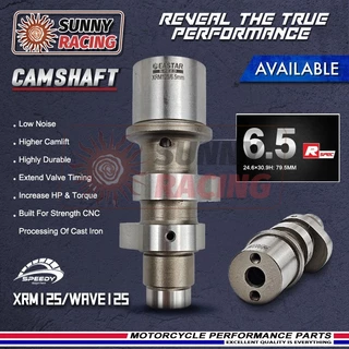 แคมแต่ง เพลาลูกเบี้ยว XRM110/WAVE110/100 6.8 XRM125/WAVE125 6.5 RACING EASTARSPEED