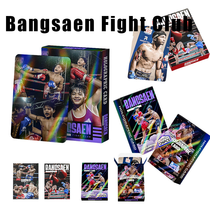 Bangsaen Fight Club Sticker การ์ด Lomo แฟลชการ์ด Bangsaen Fight Club Sticker การ์ดโฮโลแกรม