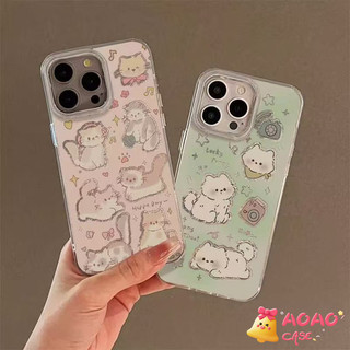 เคสไอโฟน 16 สำหรับ iPhone 16 11 13 15 14 12 Pro Max XR 7 16 8 15 14 Plus XS MAX X SE 2020 การ์ตูนน่ารักแมวหวานปกอ่อน