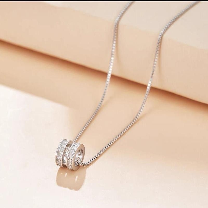 Danna Jewelry สร้อยสร้อยคอเบลล่า, เครื่องประดับดาน่า, dn0008, พร้อมกล่องเครื่องประดับ, เขียนใบเสร็จจี้เงินแท้ Ls necklace jewelryสร้อยคอสร้อยคอ สร้อยแฟชั่น สร้อยgift box ของขวัญbirthday gift - รูปที่ 7