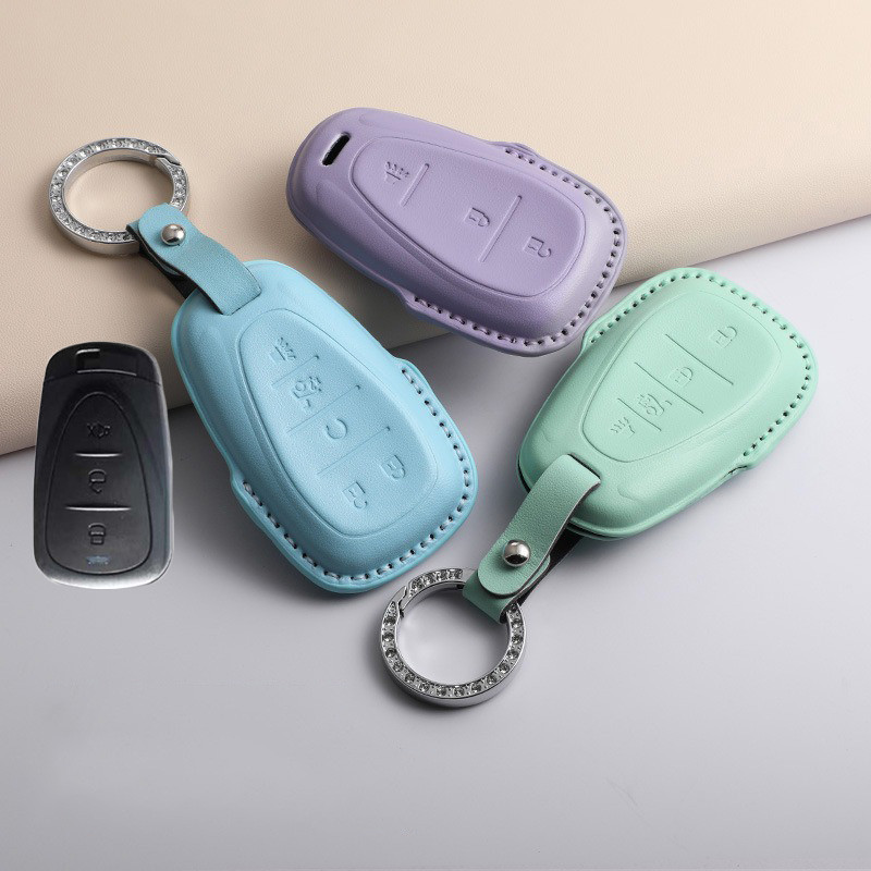 เคสกุญแจหนัง PU หรูหราสําหรับ Gpx Drone 150 2021-2025 / Gpx Tuscany รีโมทคอนโทรลพวงกุญแจ