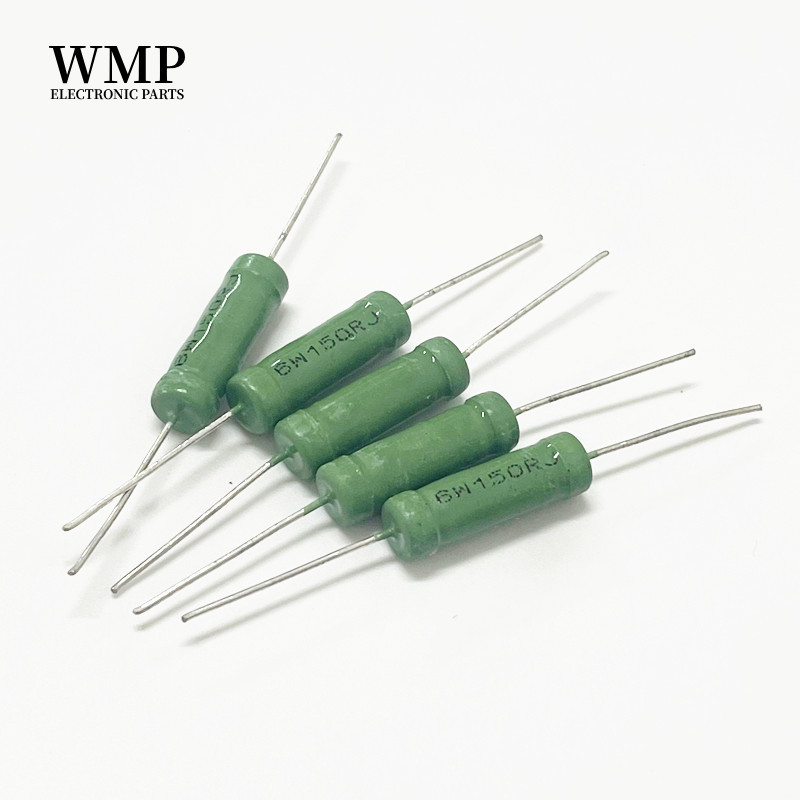 5 ชิ้น RX24 Wirewound Crossover ตัวต้านทาน 5W 6W - 10R 20R 30R 47R 51R 100R 150R 200Ω 1K 10K