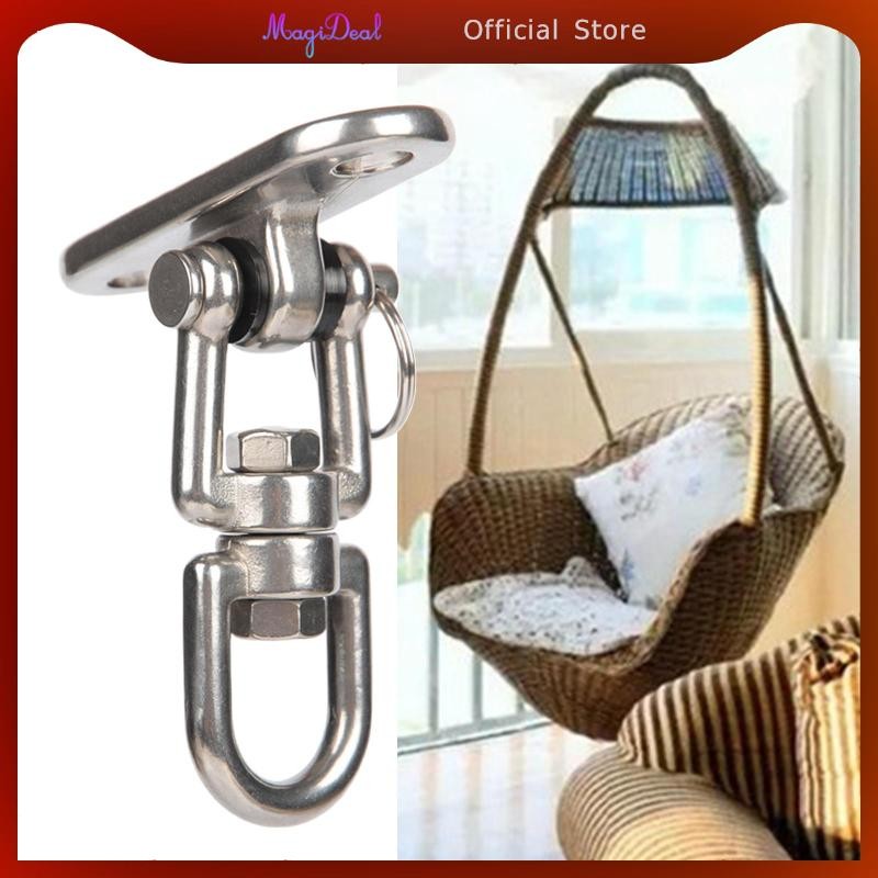 Magideal Swing Hanger ตะขอแขวนกระสอบทรายยิมนาสติกแหวนเพดานในร่ม Hooks Mount พร้อม - รูปที่ 2