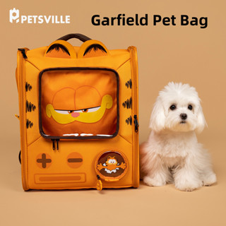 Petsville Garfield Bag Space Capsule Pet Backpack Travel Dog…