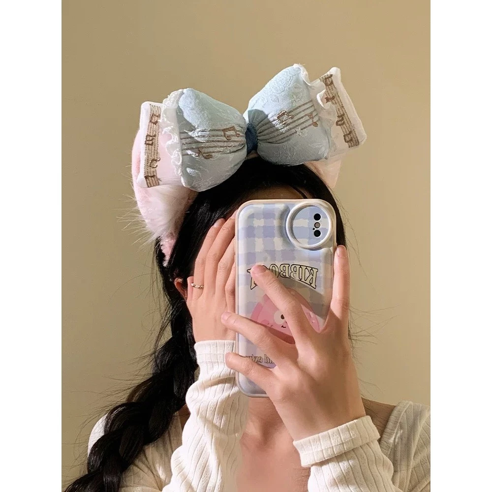 ที่คาดผม โบว์ใหญ่ มาใหม่น่ารัก พร้อมส่งจากไทย