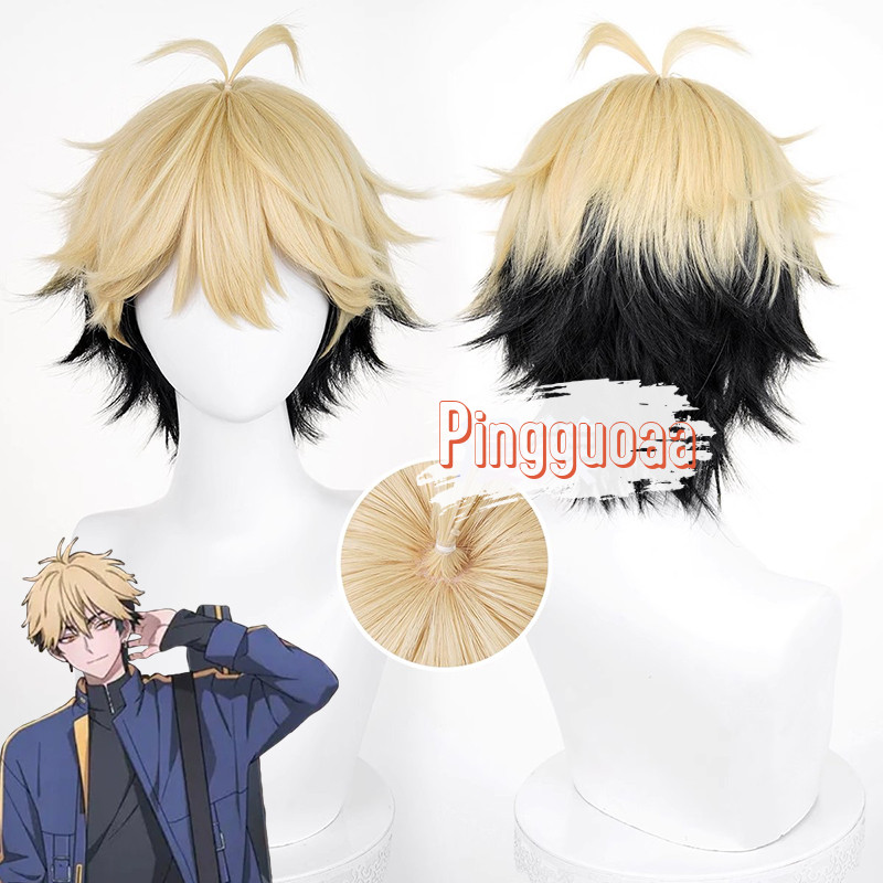【Manmei】Link Click Xia Fei Cosplay Wig 30cm Short Heat Resistant Synthetic Hair
