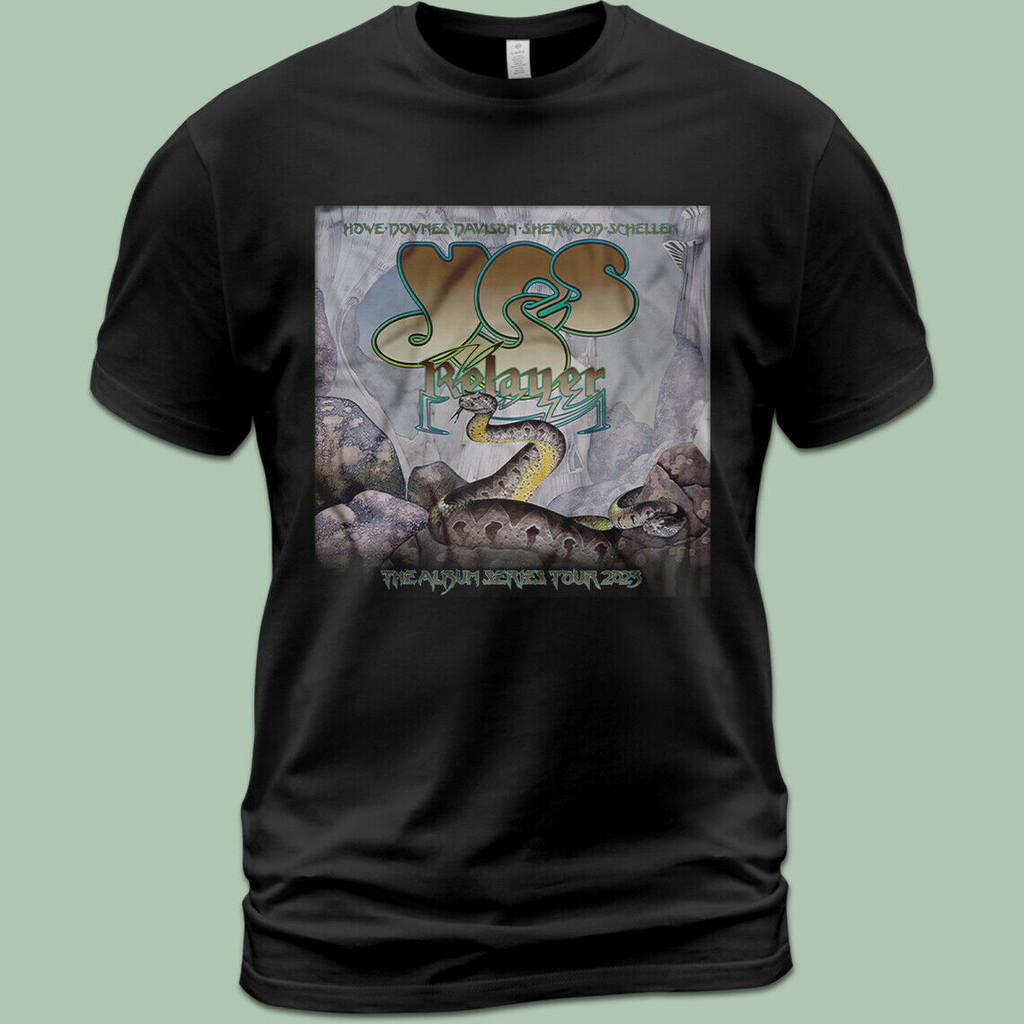 เสื้อยืดผ้าฝ้าย Yes Relayer Concert 2023 The Album Series Uk Tour
