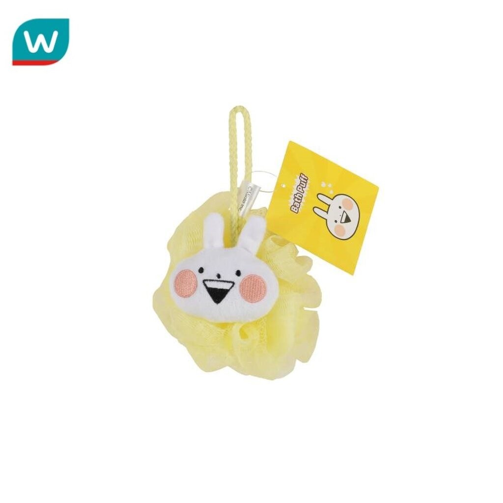 Watsons วัตสัน Usagyuuun พัฟพ์อาบน้ำ 1 ชิ้น (คละสี) ขอสงวนสิทธิ์ในการเลือกสีสำหรับช่องทางออนไ