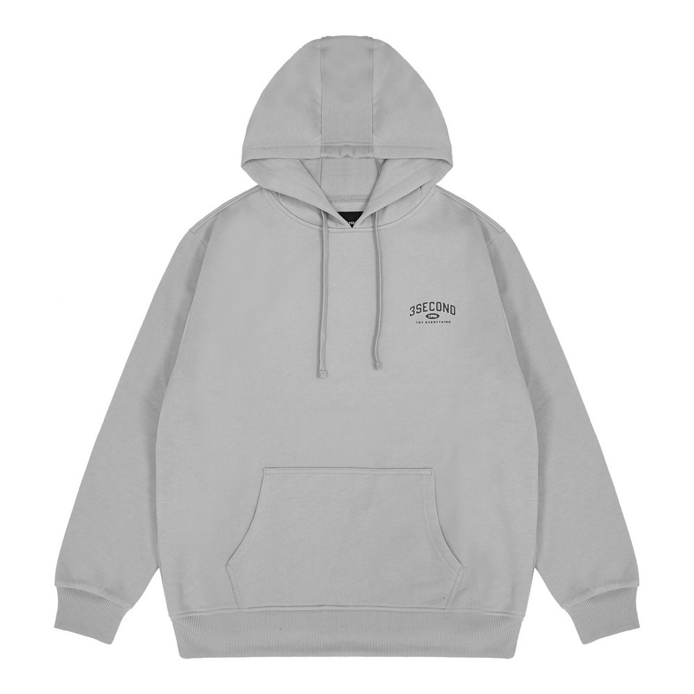 เสื้อสเวตเตอร์มีฮู้ดผู้ชาย 3 วินาที Regular Fit Fleece Mumbai HP-C Jacket050125